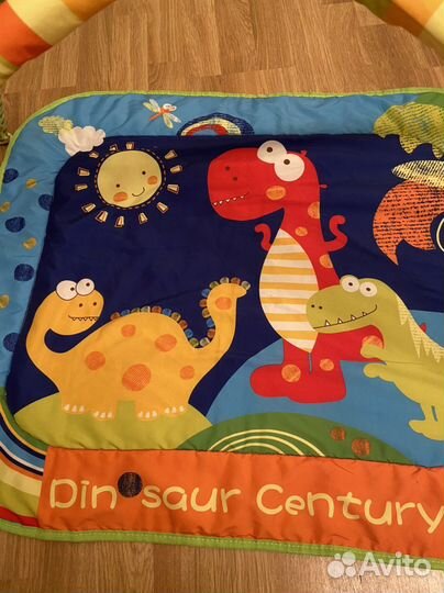 Развивающий коврик Dinosaur century