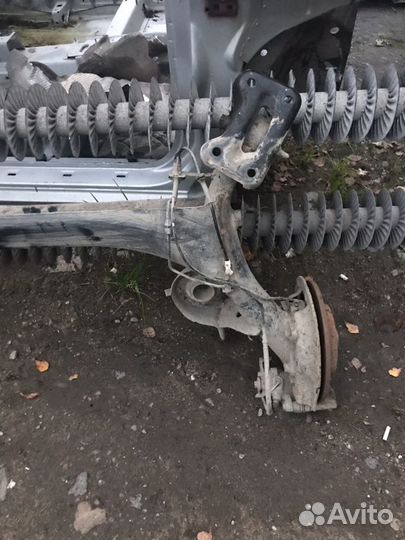 Citroen C4 задняя балка в сборе