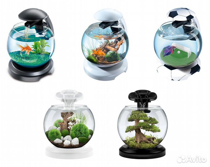 Аквариум круглый Футбол Сascade Football Tetra