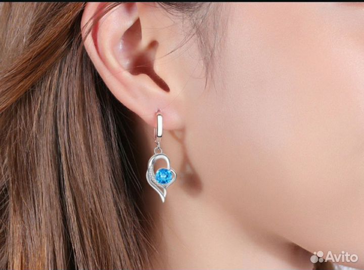 Серебряные серьги 925 пробы