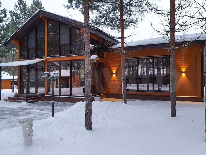 Коттедж 174 м² на участке 21 сот.