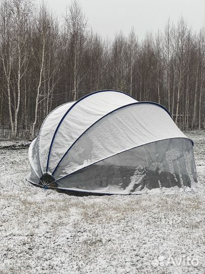 Тент для бассейна купольный