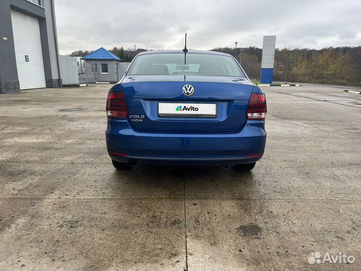 Volkswagen Polo 1.6 AT, 2019, 69 621 км