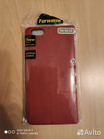 Новый чехол-книжка для iPhone 6 plus или iPhone 6s