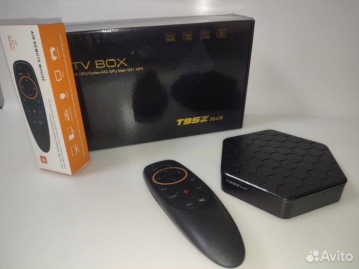 Android TV приставка 4K / SMART TV box / 4/32