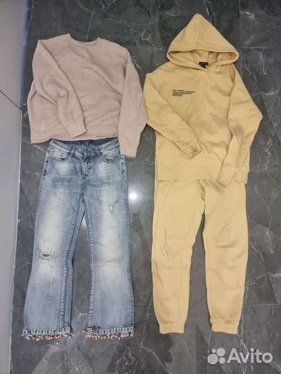 Одежда пакетом для девочки s (11-13 лет)
