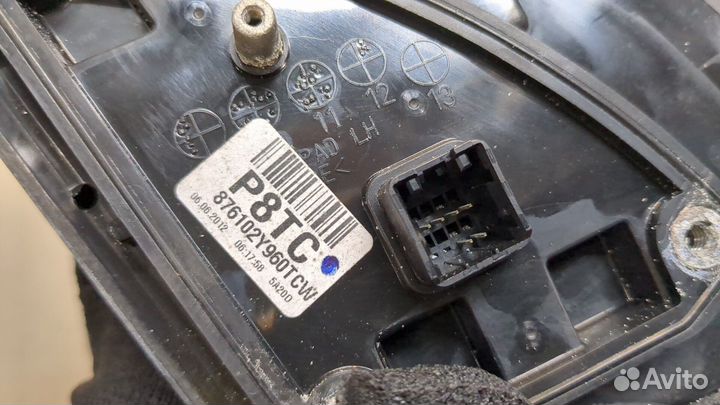 Зеркало боковое левое Hyundai ix 35, 2012