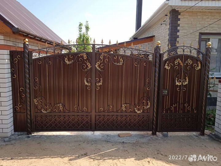 Художественная ковка Сварочные работы заборы пер