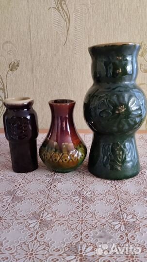 Ваза для цветов СССР керамика