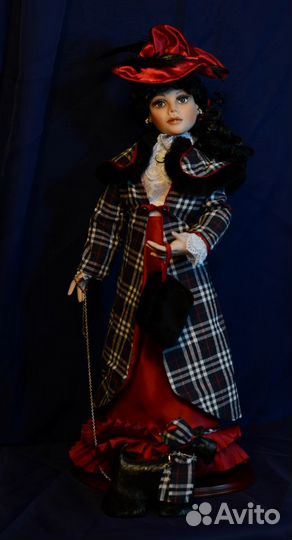 Фарфоровая Кукла Гвендолин в Гайд парке