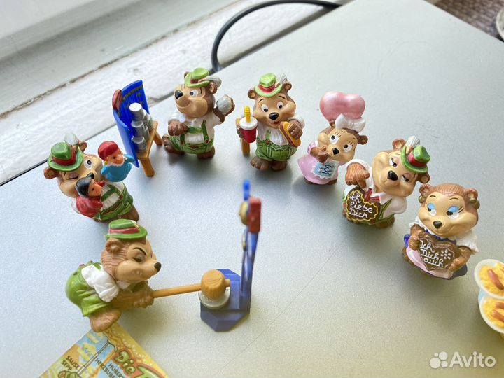 Киндеры 90 х Мишки на ярмарке 1996