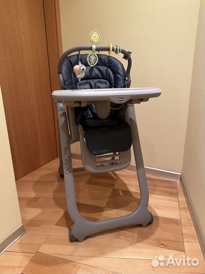 Стульчик для кормления chicco polly magic relax