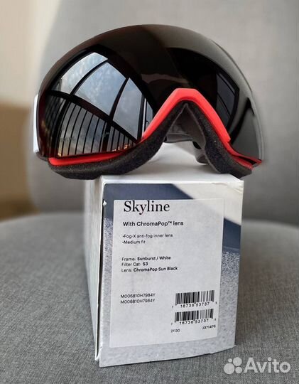 Новые Маска Smith I/O ChromaPop Skyline XL