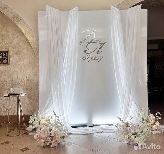 Свадебная фотозона