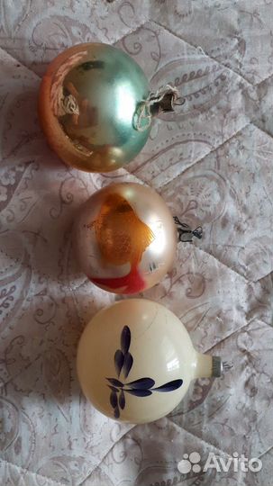 Елочные игрушки СССР