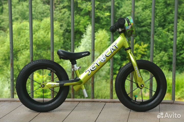 Беговел JetCat 12 Sport Slt Air Green