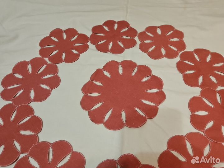 Салфетки сервировочные льняные