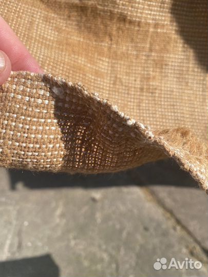 Мешковина времен СССР кусковая, мешки