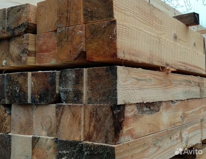 Брус обрезой ест. влаж. хвоя 2 сорт 150х150х6,0