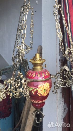 Люстра майолика