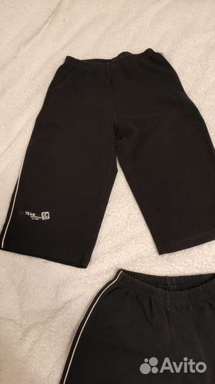 Шорты черные для школы 116-134