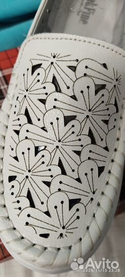 Мокасины женские 37 размер натуральная кожа