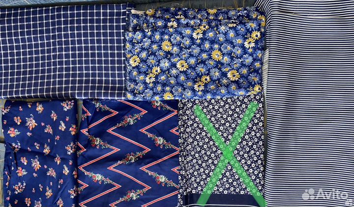 Отрезы ткани из СССР