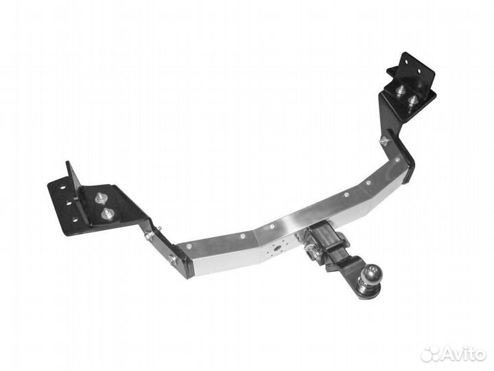 Фаркоп съемный квадрат Toyota Fortuner с 2016