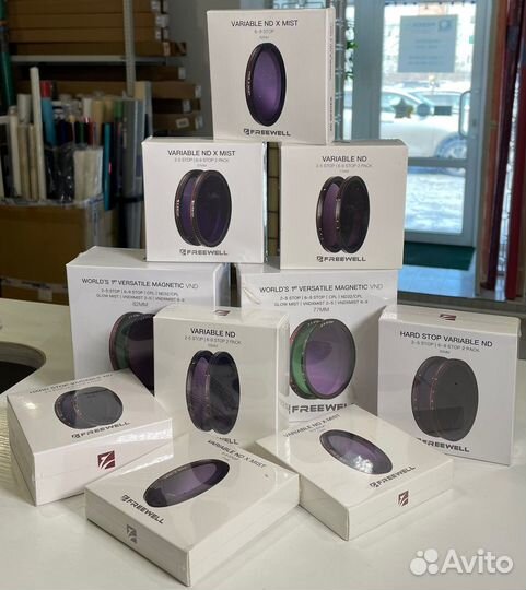 Комплект фильтров Freewell VND (2-5 6-9 stop) 58мм