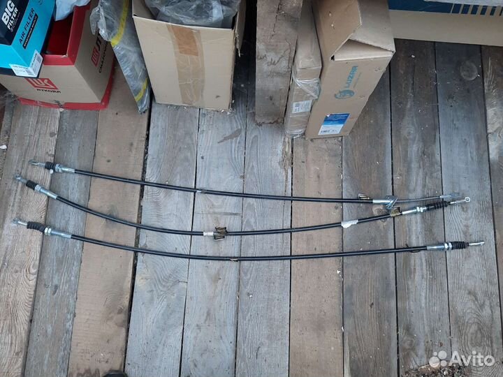 Трос ручника газель