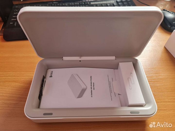 Уф-стерилизатор samsung (безпроводная зарядка)