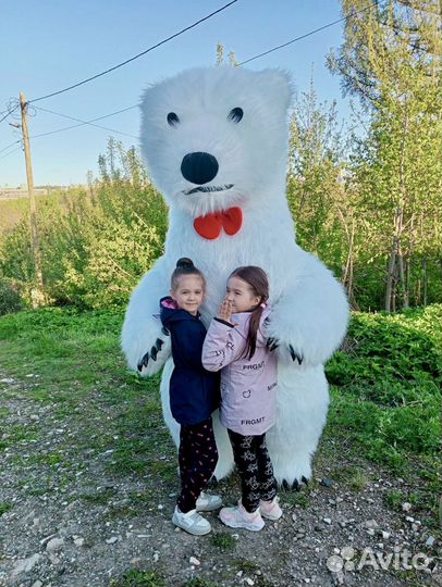 Белый мишка поздравление