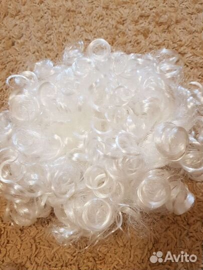 Парик и борода Деда Мороза