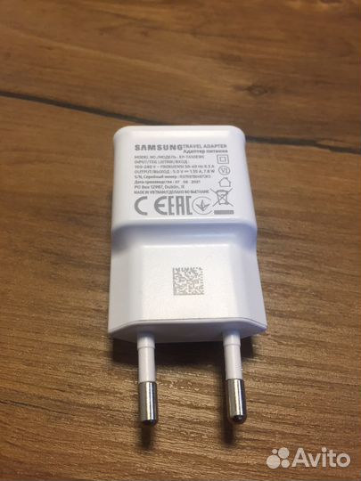 Зарядный адаптер samsung (оригинал)