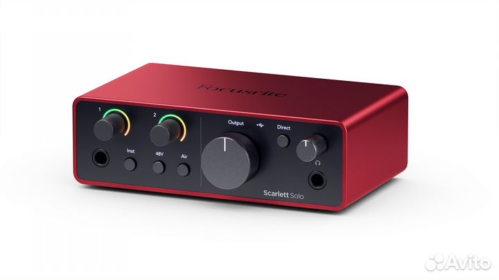 Звуковая карта focusrite Scarlett Solo 4th Gen