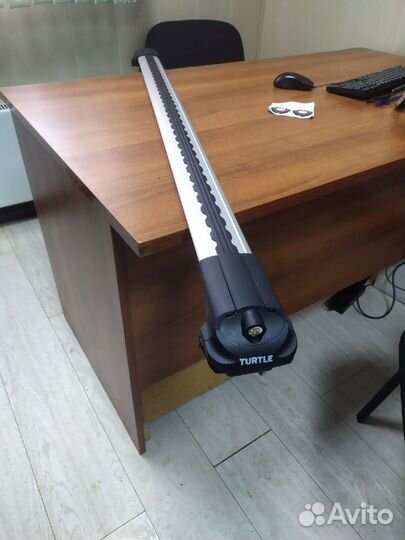 Аэродинамический багажник. Серебристый