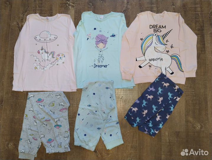 Пижамы для девочки 128-170