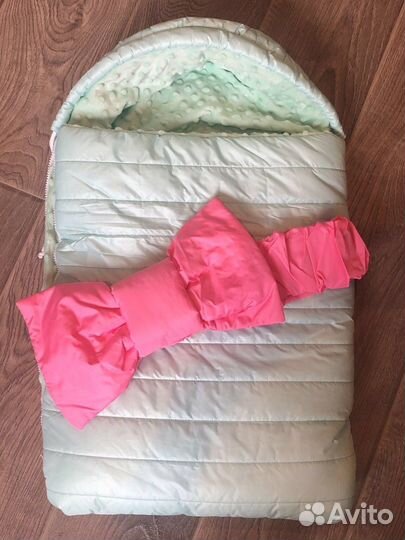 Конверт на выписку для девочки зима