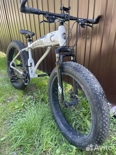Велосипед фетбайк green bike 26 дюймов
