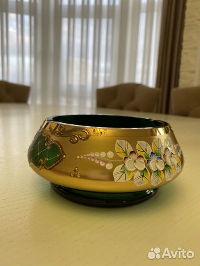 Пепельница ваза Богемия