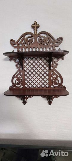 Иконостас двухуровневый прямой