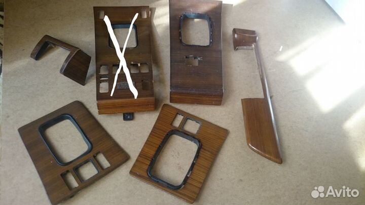 Деревянные накладки на Mercedes