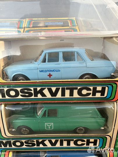 Коллекционные модели Москвич -412, 433, 434, 2141