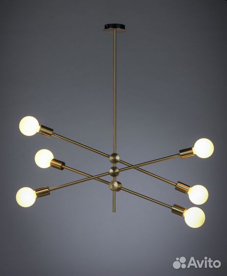 Потолочный светильник Nook, 6 ламп / Дизайнерский