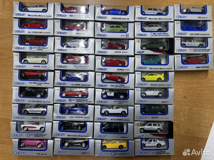 Модели автомобилей 1 60 welly