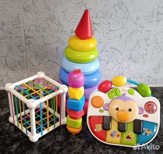 Развивающие игрушки от 1 года пакетом