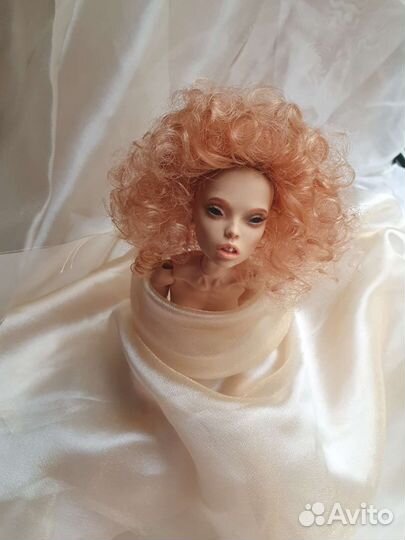 Парик для куклы бжд рекаст сестёр поповых