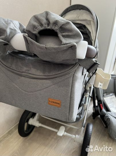 Коляска luxmom 3в1 новая и 2 в 1