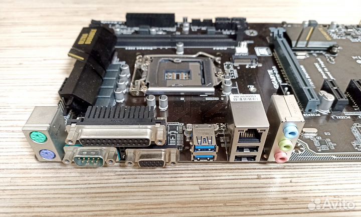 Нерабочая Gigabyte H110 D3A