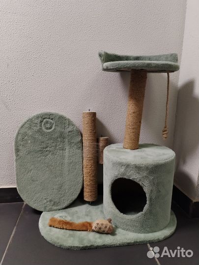 Домик с когтеточкой
